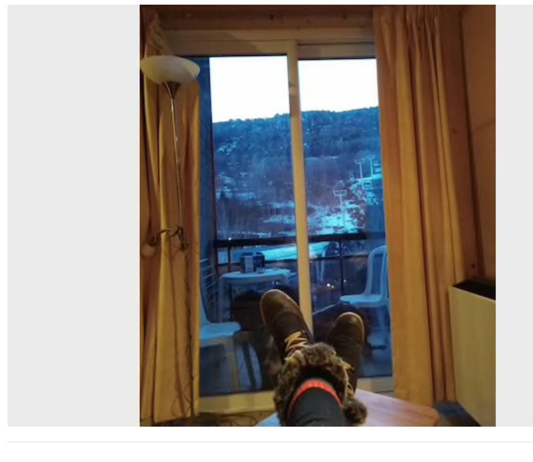 Pied De Piste Avec Terrasse Et Casier A Ski Briançon Esterno foto